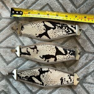 Cowboy/Cowgirl inspired genuine cuff